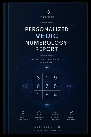 100-Year Vedic Numerology Life Report