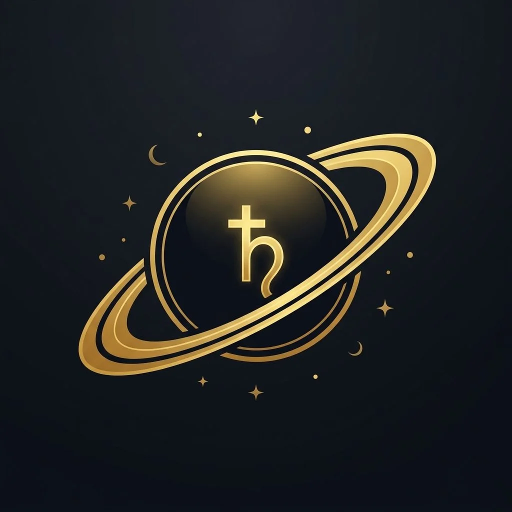 Saturn Celestial Sphere Emblem