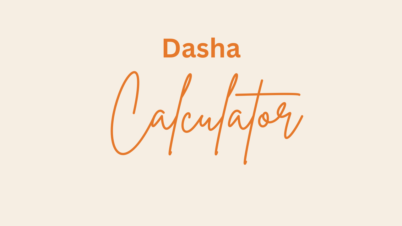 Vedic Numerology Dasha Calculator- Calculate your Antar dasha, pratyantar dasha and Daily Dasha