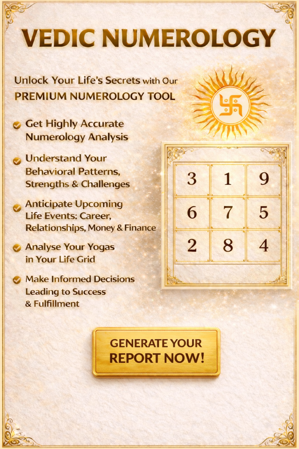 Premium Numerology Tool